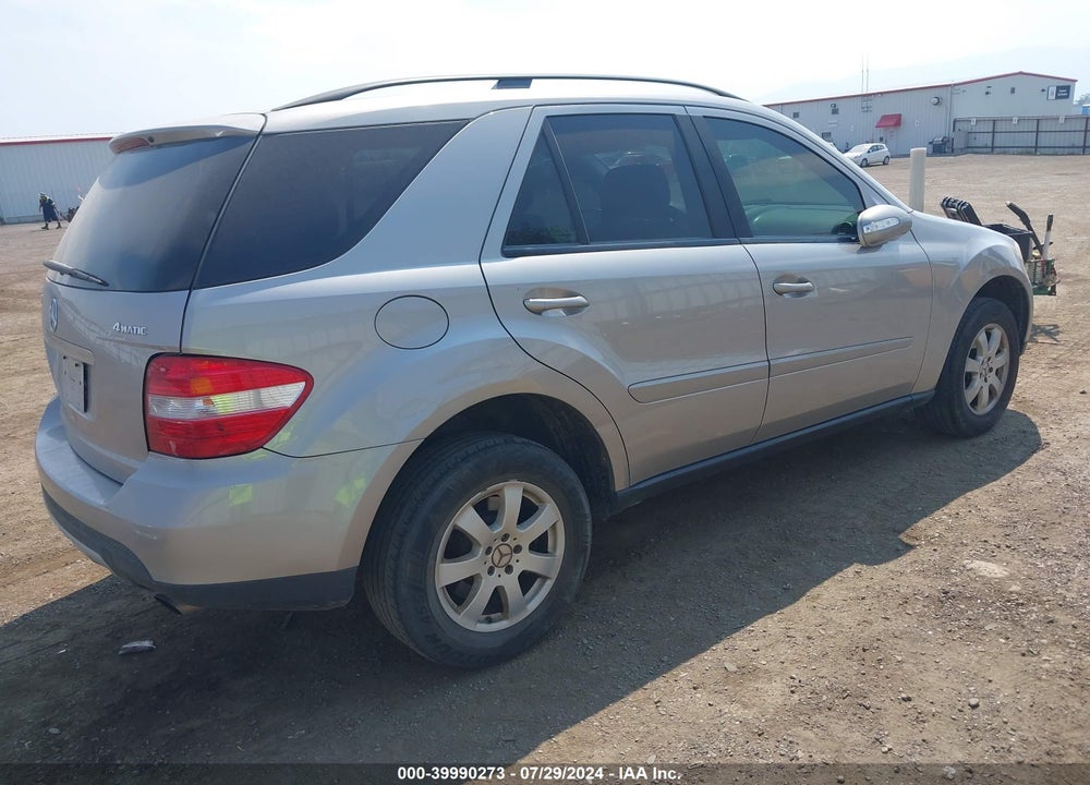 2007 MERCEDES-BENZ ML 350 4MATIC VIN: 4JGBB86E07A267286
