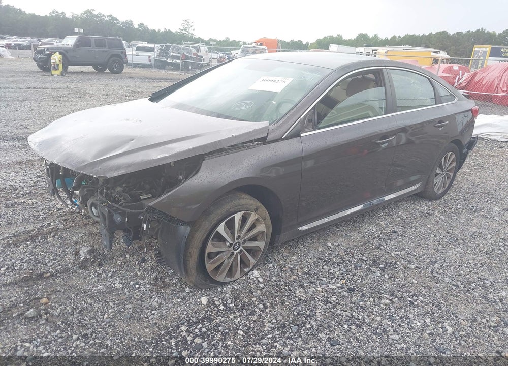 2017 HYUNDAI SONATA SPORT VIN: 5NPE34AF3HH542148