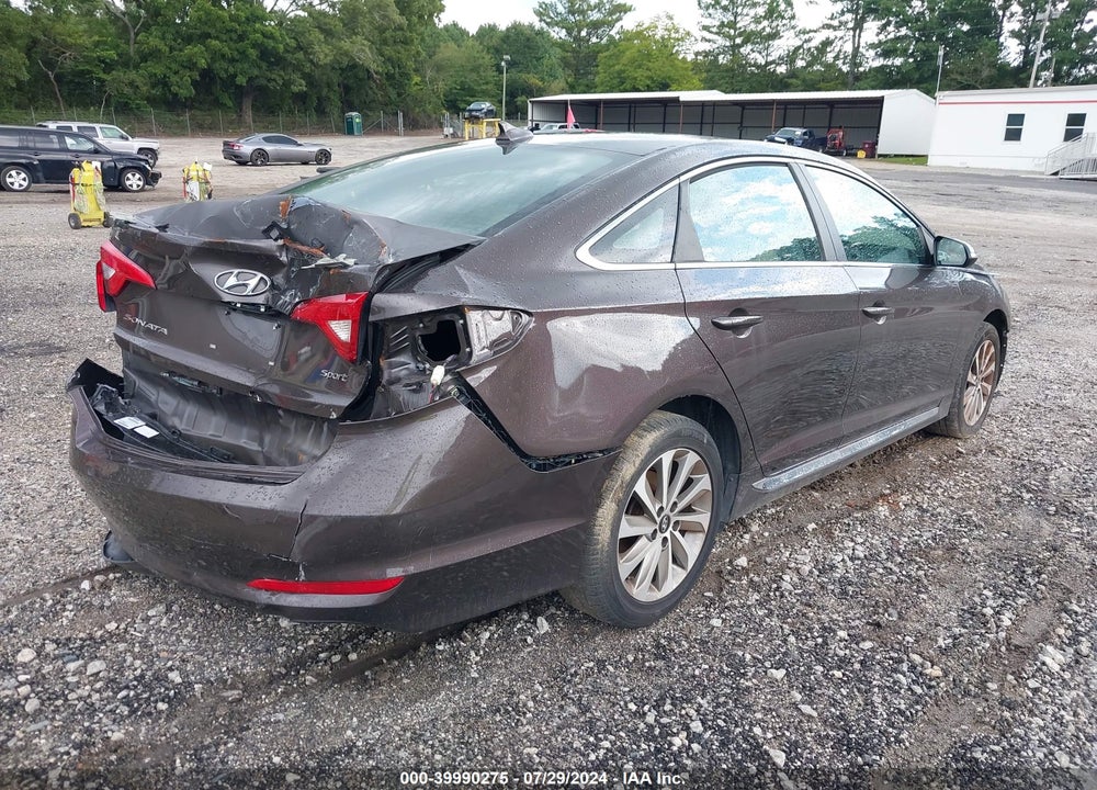 2017 HYUNDAI SONATA SPORT VIN: 5NPE34AF3HH542148