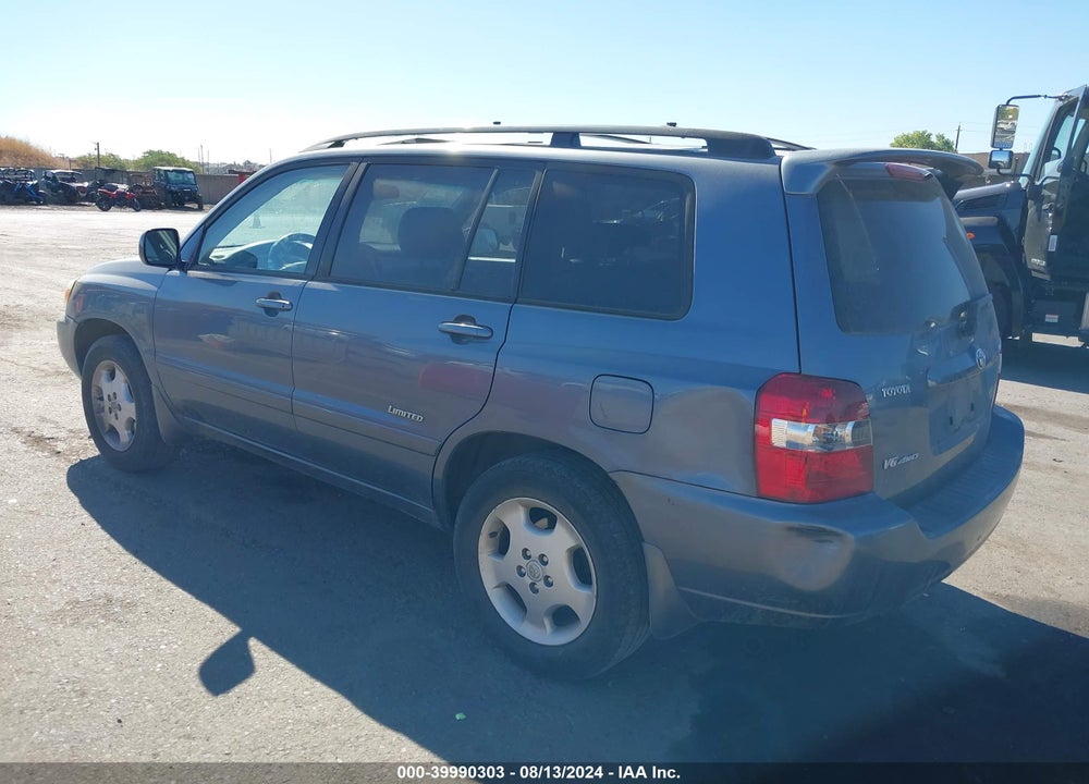 2006 TOYOTA HIGHLANDER LIMITED V6 VIN: JTEEP21A960164596