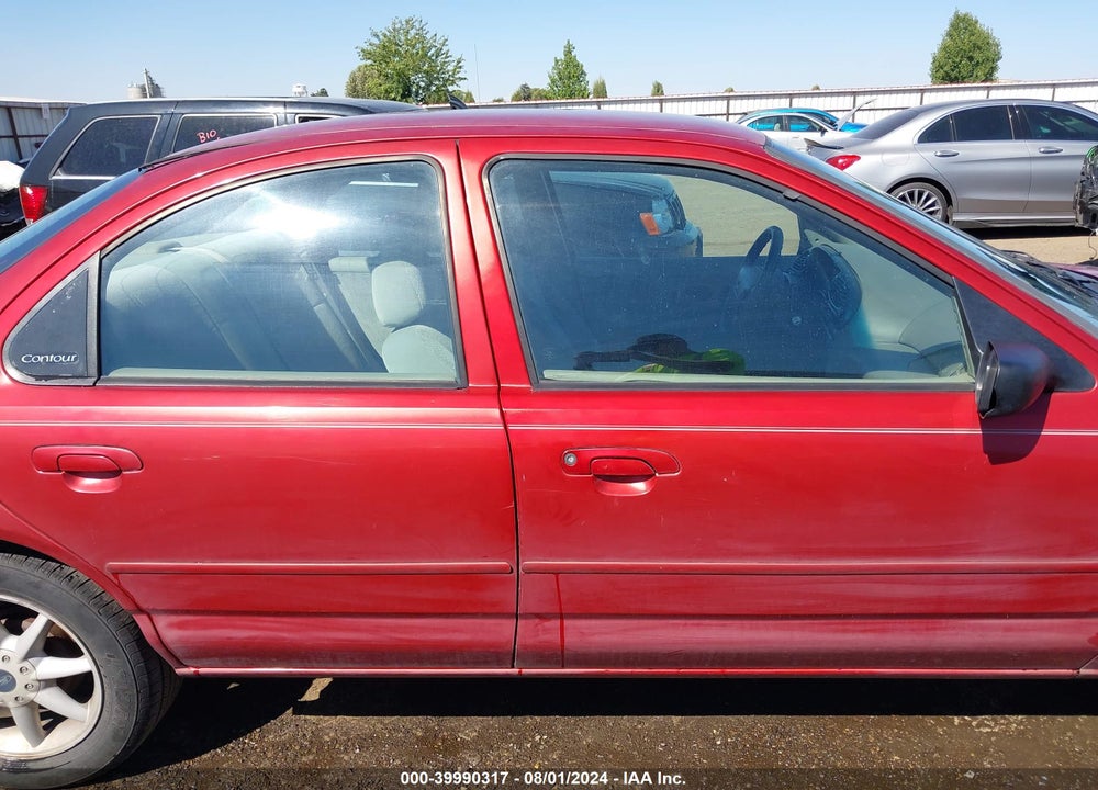 1998 FORD CONTOUR VIN: 1FALP6534WK106758