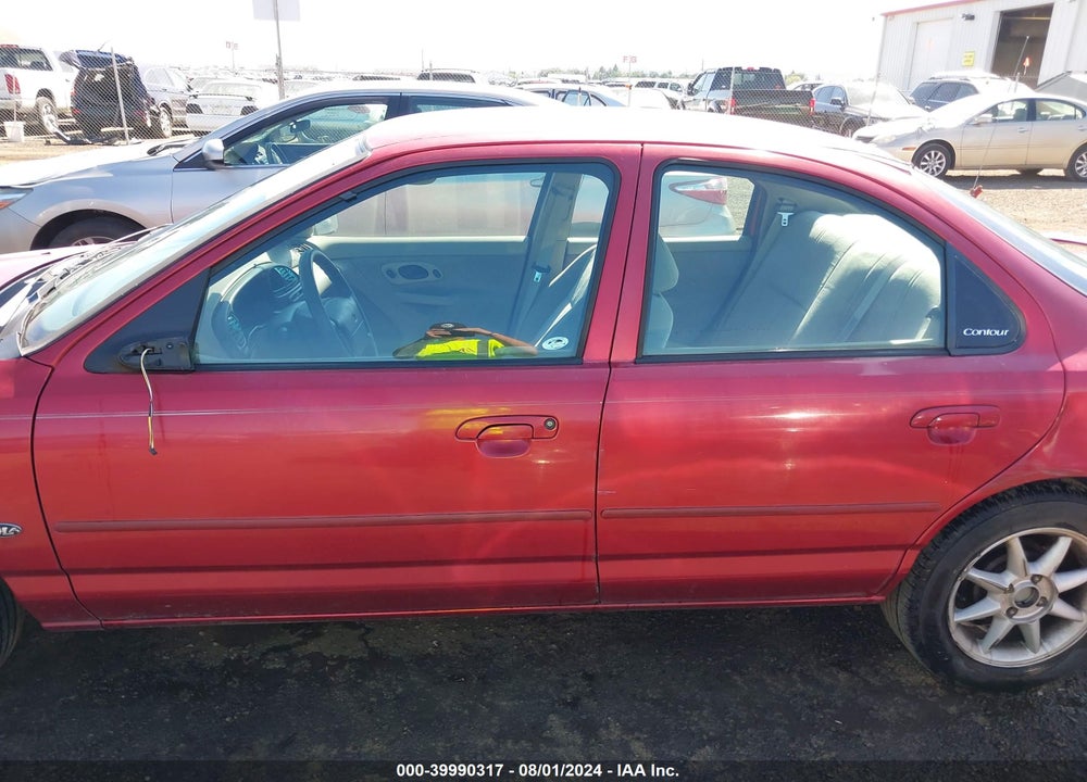 1998 FORD CONTOUR VIN: 1FALP6534WK106758