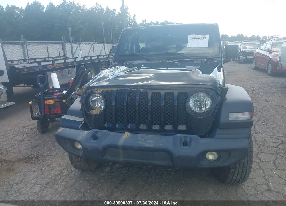 2020 JEEP WRANGLER SPORT VIN: 1C4GJXAN1LW227732