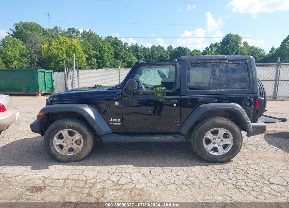 2020 JEEP WRANGLER SPORT VIN: 1C4GJXAN1LW227732