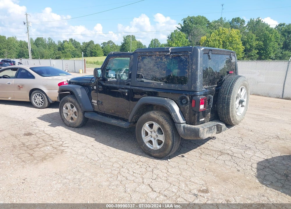 2020 JEEP WRANGLER SPORT VIN: 1C4GJXAN1LW227732