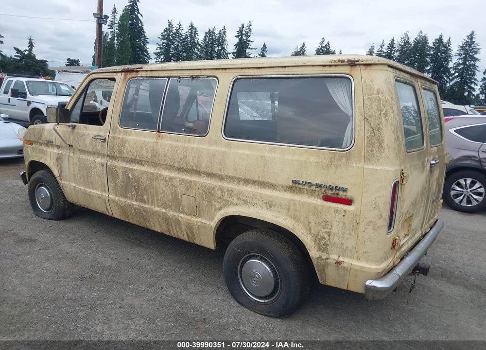 1981 FORD ECONOLINE E150 VIN: 1FMDE11E1BHB11028