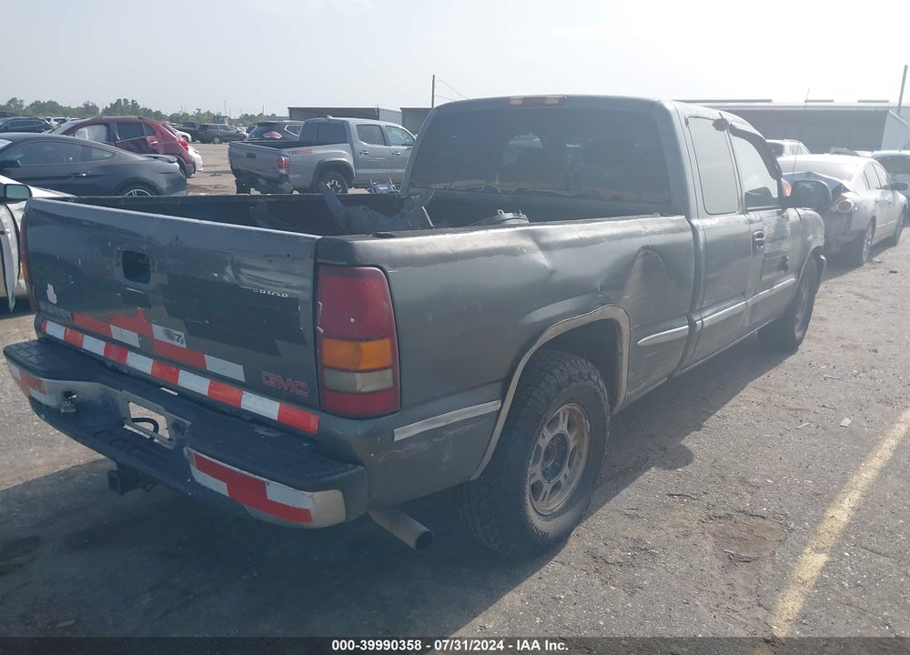2001 GMC SIERRA 1500 SLE VIN: 2GTEC19T411197437