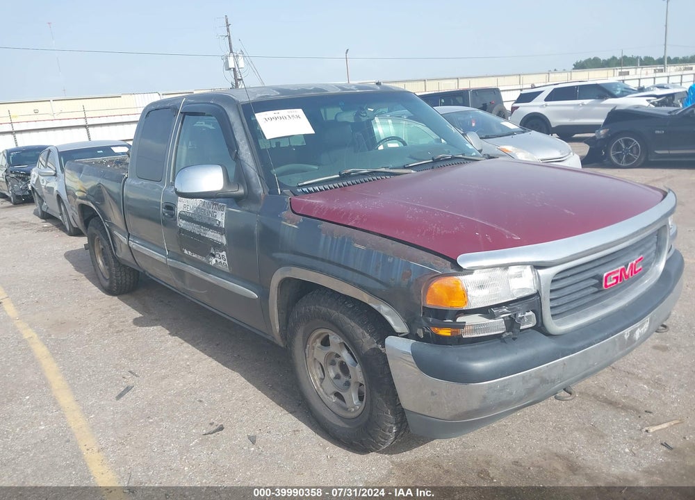 2001 GMC SIERRA 1500 SLE VIN: 2GTEC19T411197437