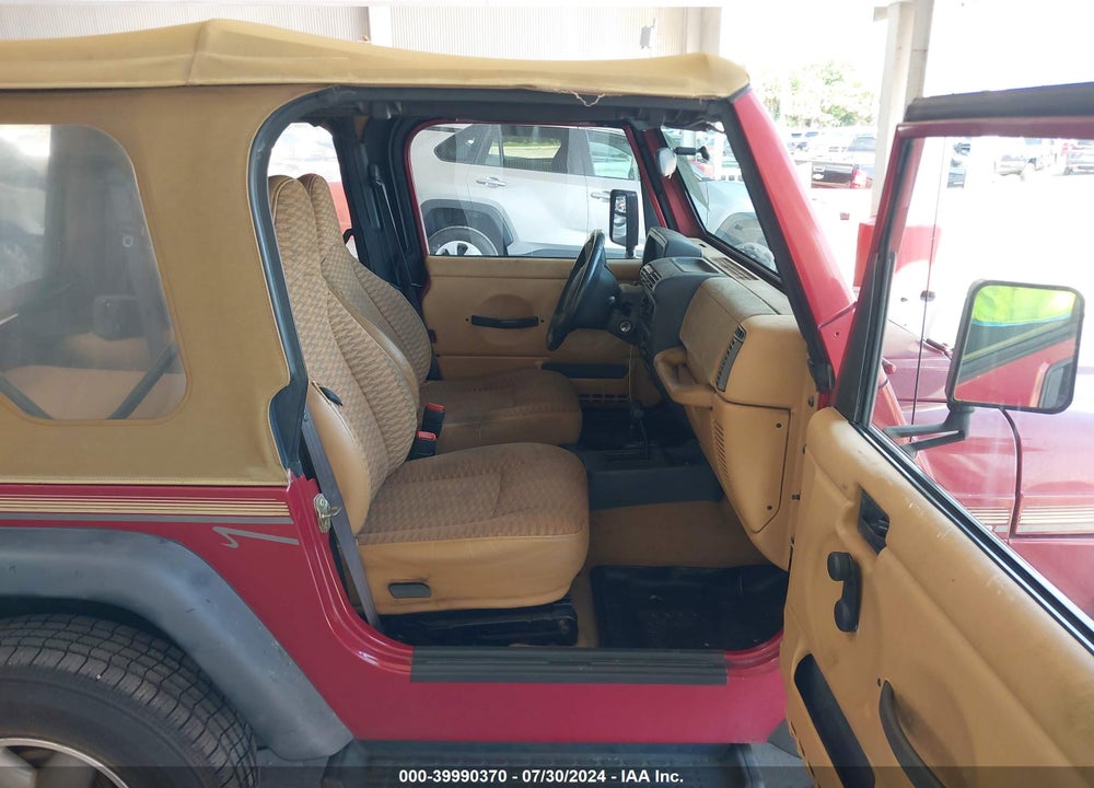 1998 JEEP WRANGLER SPORT VIN: 1J4FY19S2WP743587