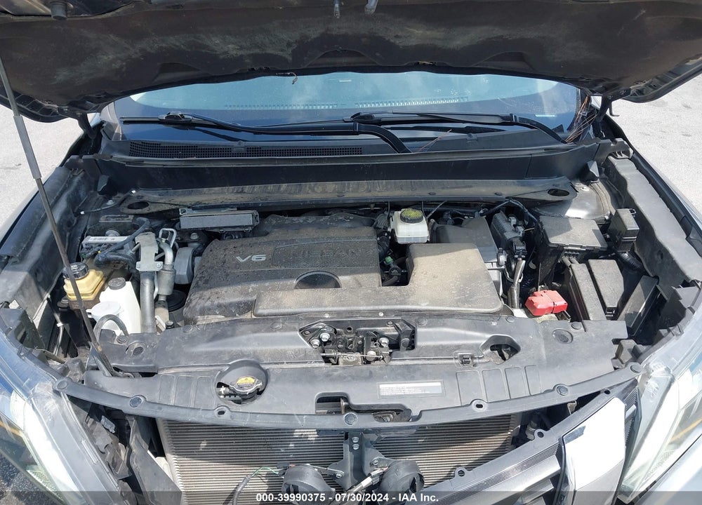 2017 NISSAN PATHFINDER PLATINUM VIN: 5N1DR2MM0HC611717