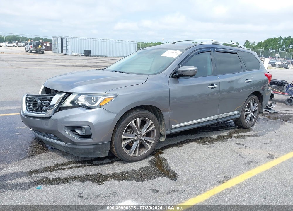 2017 NISSAN PATHFINDER PLATINUM VIN: 5N1DR2MM0HC611717
