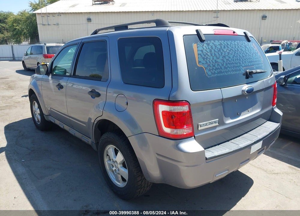 2008 FORD ESCAPE XLS/XLS MANUAL VIN: 1FMCU02Z28KA95444