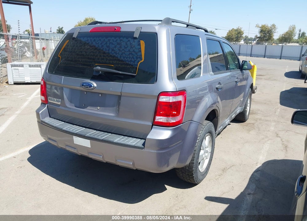 2008 FORD ESCAPE XLS/XLS MANUAL VIN: 1FMCU02Z28KA95444