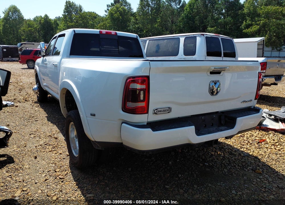 2019 RAM 3500 LONGHORN  4X4 8' BOX VIN: 3C63RRKL1KG624183