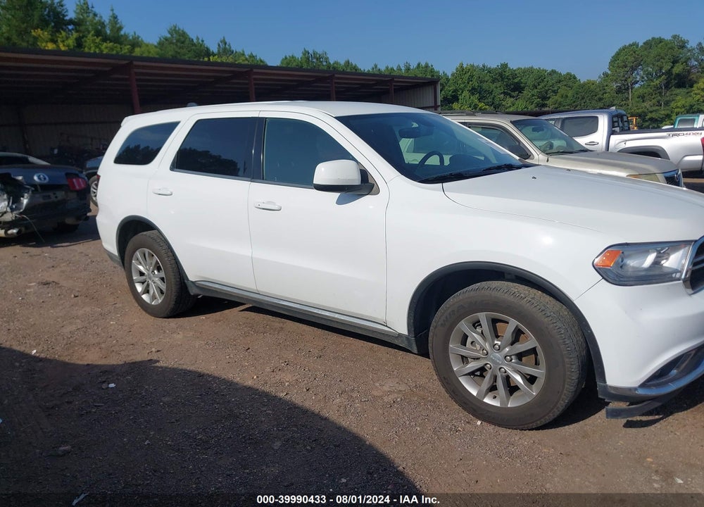 2018 DODGE DURANGO SXT AWD VIN: 1C4RDJAG0JC278085