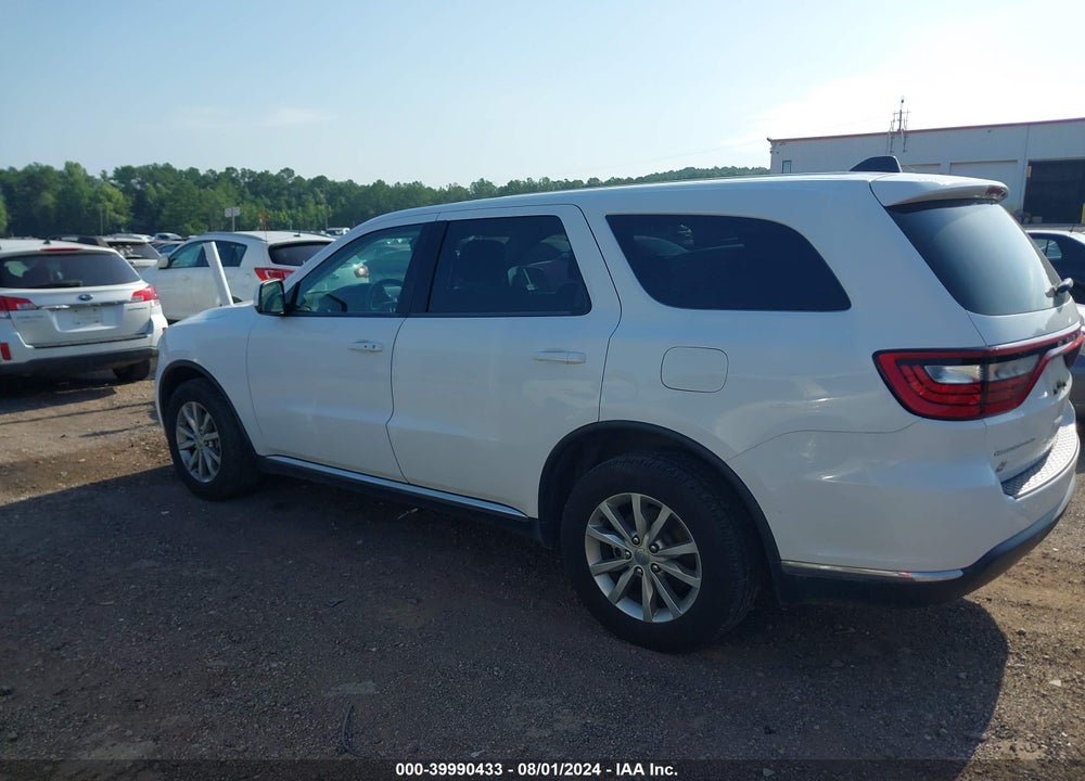 2018 DODGE DURANGO SXT AWD VIN: 1C4RDJAG0JC278085