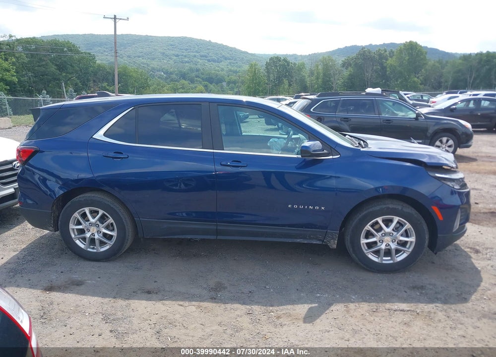 2022 CHEVROLET EQUINOX AWD LT VIN: 3GNAXUEVXNL148590