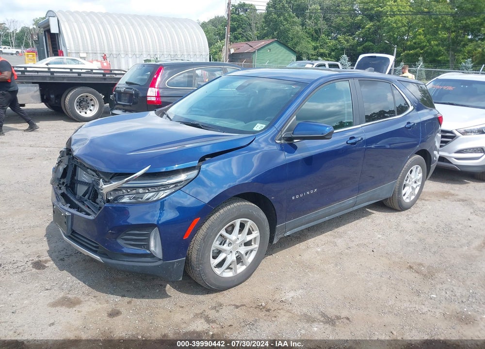 2022 CHEVROLET EQUINOX AWD LT VIN: 3GNAXUEVXNL148590