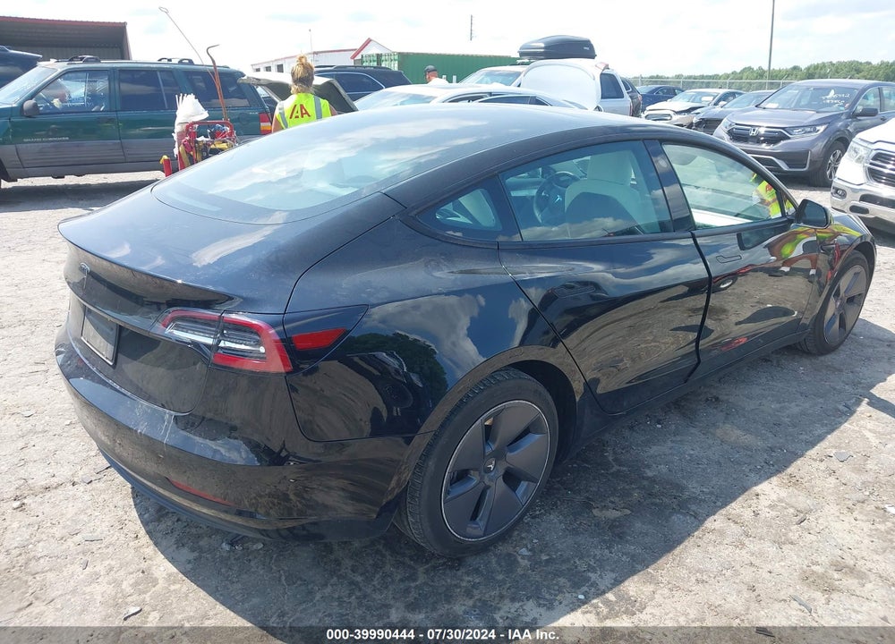 2021 TESLA MODEL 3 STANDARD RANGE PLUS REAR-WHEEL DRIVE VIN: 5YJ3E1EA7MF048284
