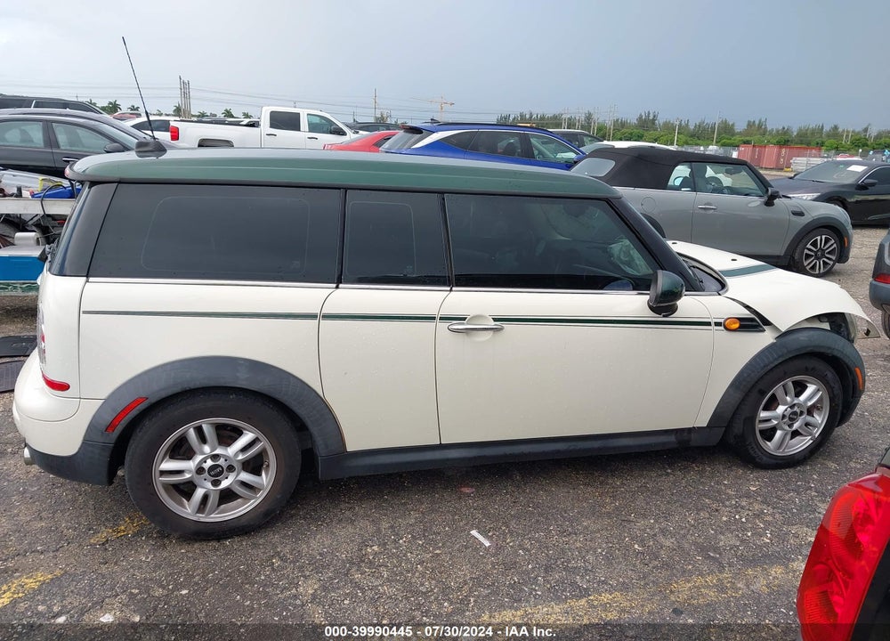 2013 MINI CLUBMAN COOPER VIN: WMWZF3C59DT489546
