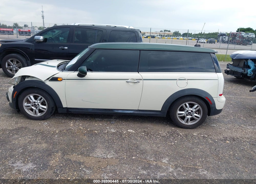 2013 MINI CLUBMAN COOPER VIN: WMWZF3C59DT489546