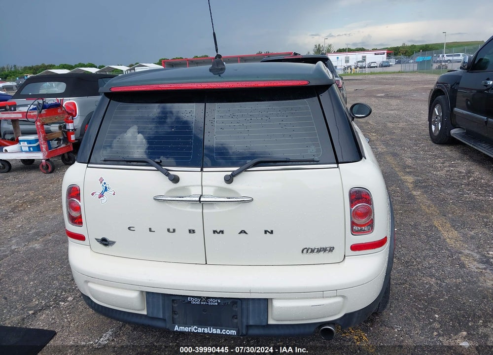 2013 MINI CLUBMAN COOPER VIN: WMWZF3C59DT489546