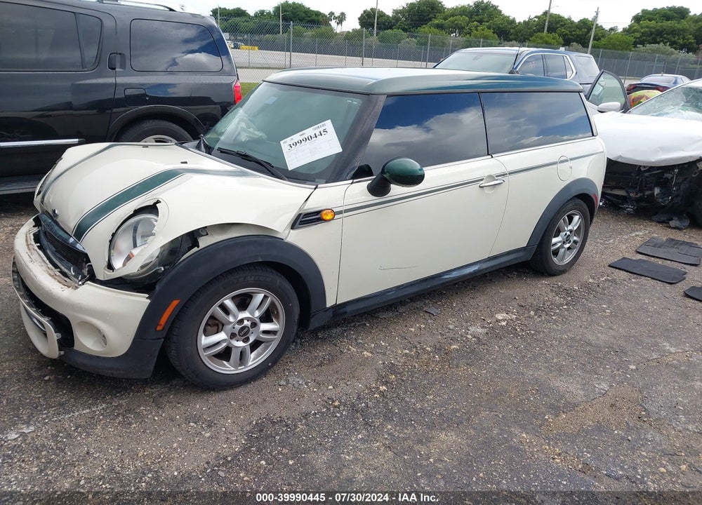 2013 MINI CLUBMAN COOPER VIN: WMWZF3C59DT489546