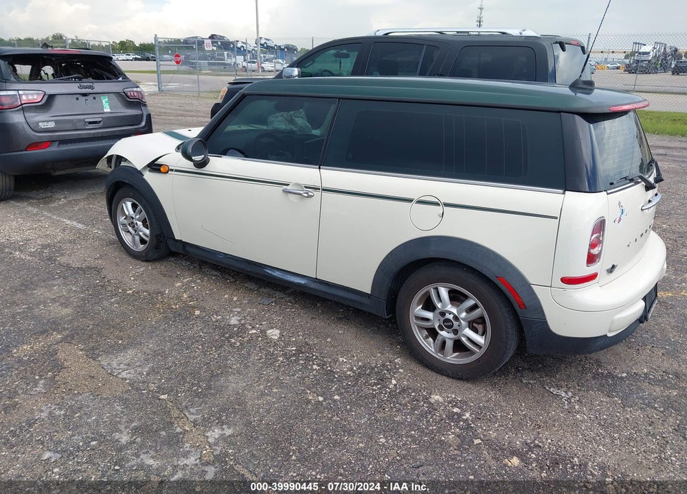 2013 MINI CLUBMAN COOPER VIN: WMWZF3C59DT489546