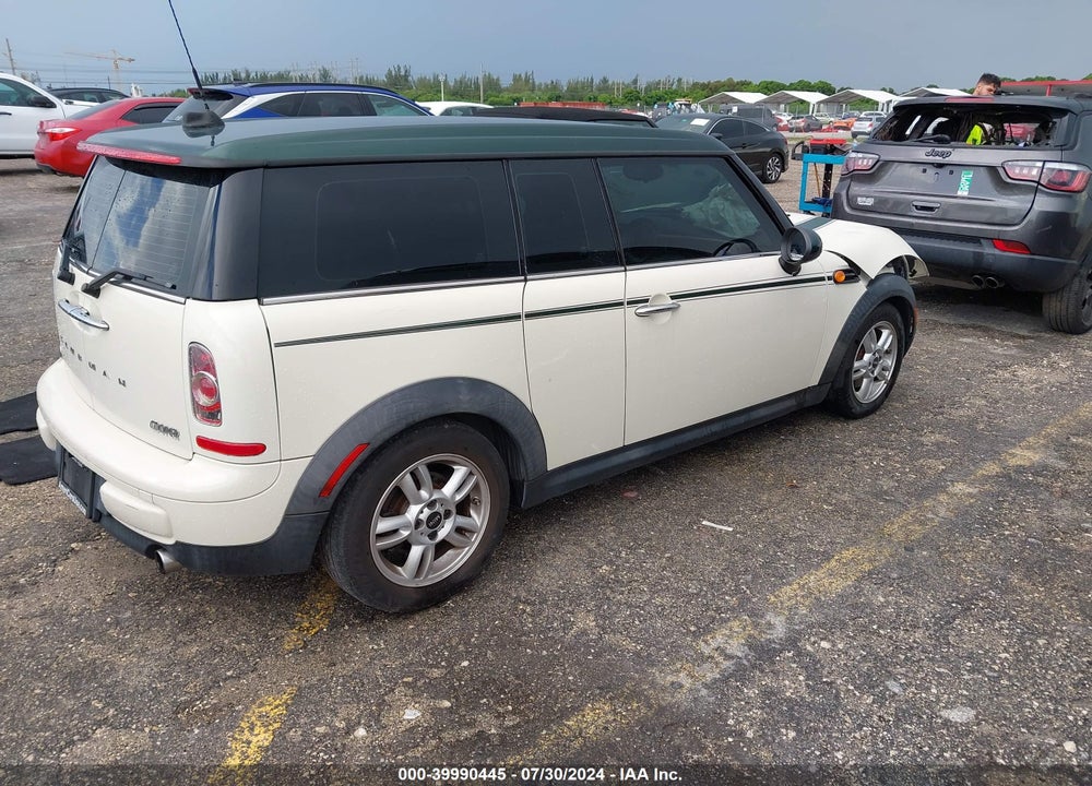 2013 MINI CLUBMAN COOPER VIN: WMWZF3C59DT489546