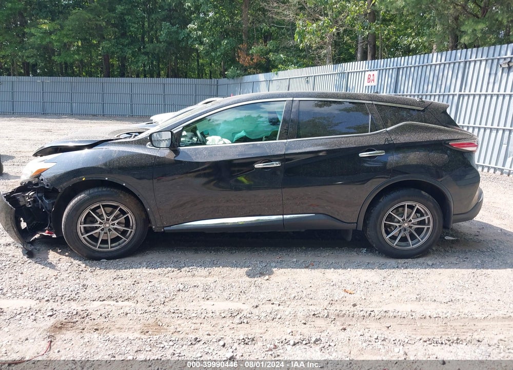 2015 NISSAN MURANO S VIN: 5N1AZ2MH0FN239836
