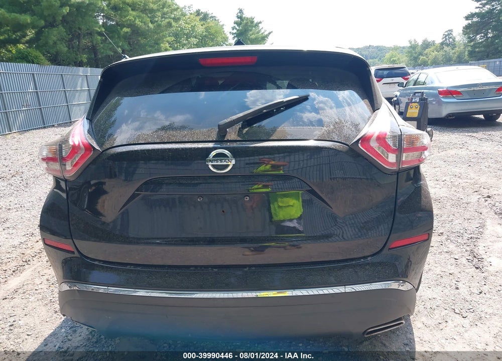2015 NISSAN MURANO S VIN: 5N1AZ2MH0FN239836
