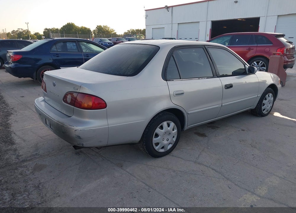2001 TOYOTA COROLLA LE VIN: 2T1BR12E91C391167