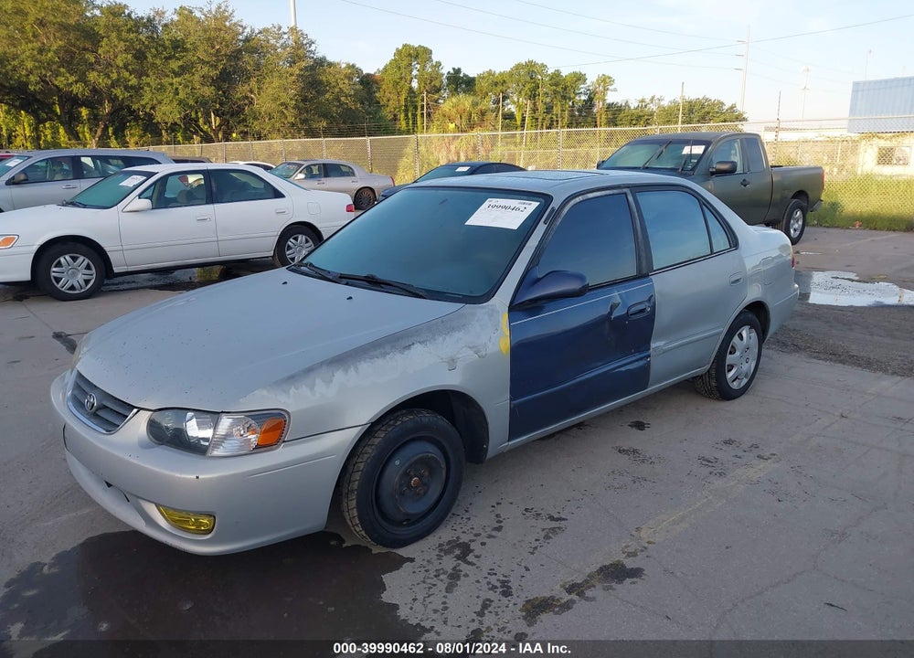2001 TOYOTA COROLLA LE VIN: 2T1BR12E91C391167