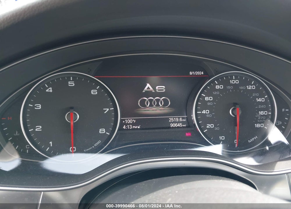 2012 AUDI A6 3.0 PREMIUM VIN: WAUHGAFC4CN107787