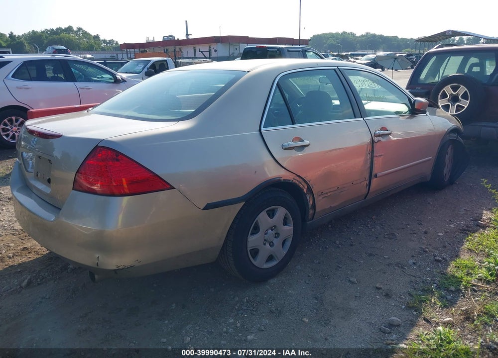 2007 HONDA ACCORD 2.4 LX VIN: 1HGCM56447A098321