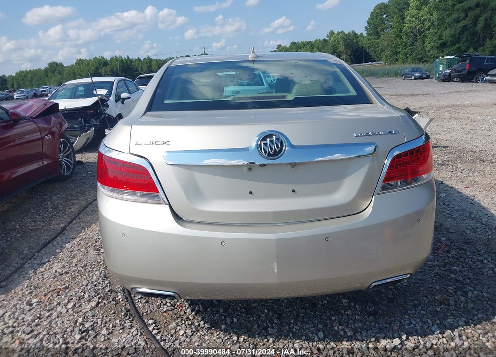 2013 BUICK LACROSSE LEATHER GROUP VIN: 1G4GC5E37DF261629