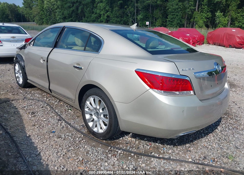 2013 BUICK LACROSSE LEATHER GROUP VIN: 1G4GC5E37DF261629