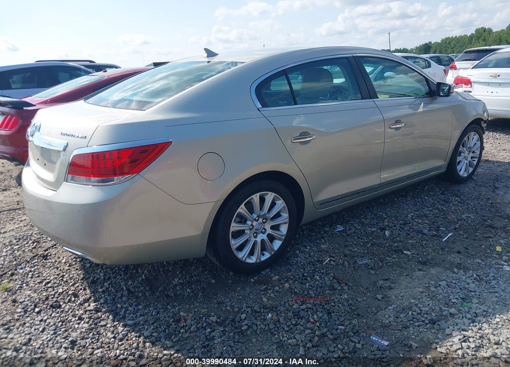 2013 BUICK LACROSSE LEATHER GROUP VIN: 1G4GC5E37DF261629