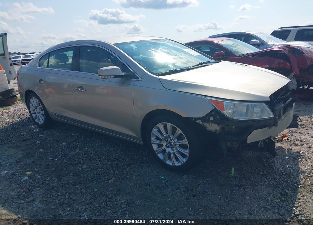 2013 BUICK LACROSSE LEATHER GROUP VIN: 1G4GC5E37DF261629