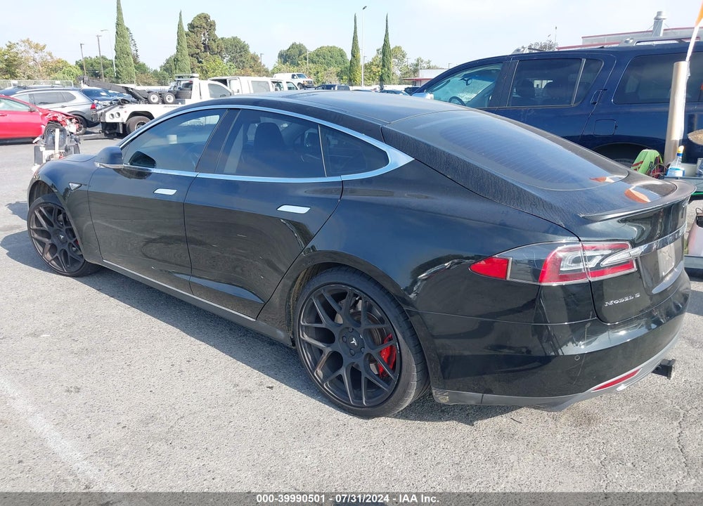 2014 TESLA MODEL S P85 VIN: 5YJSA1H14EFP45562