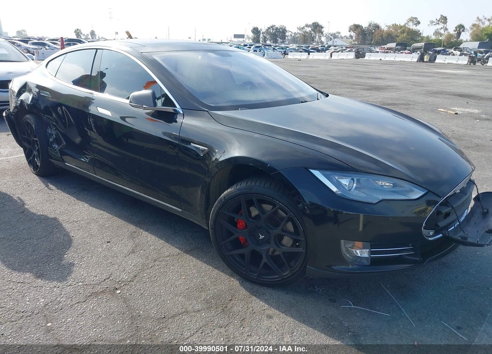 2014 TESLA MODEL S P85 VIN: 5YJSA1H14EFP45562