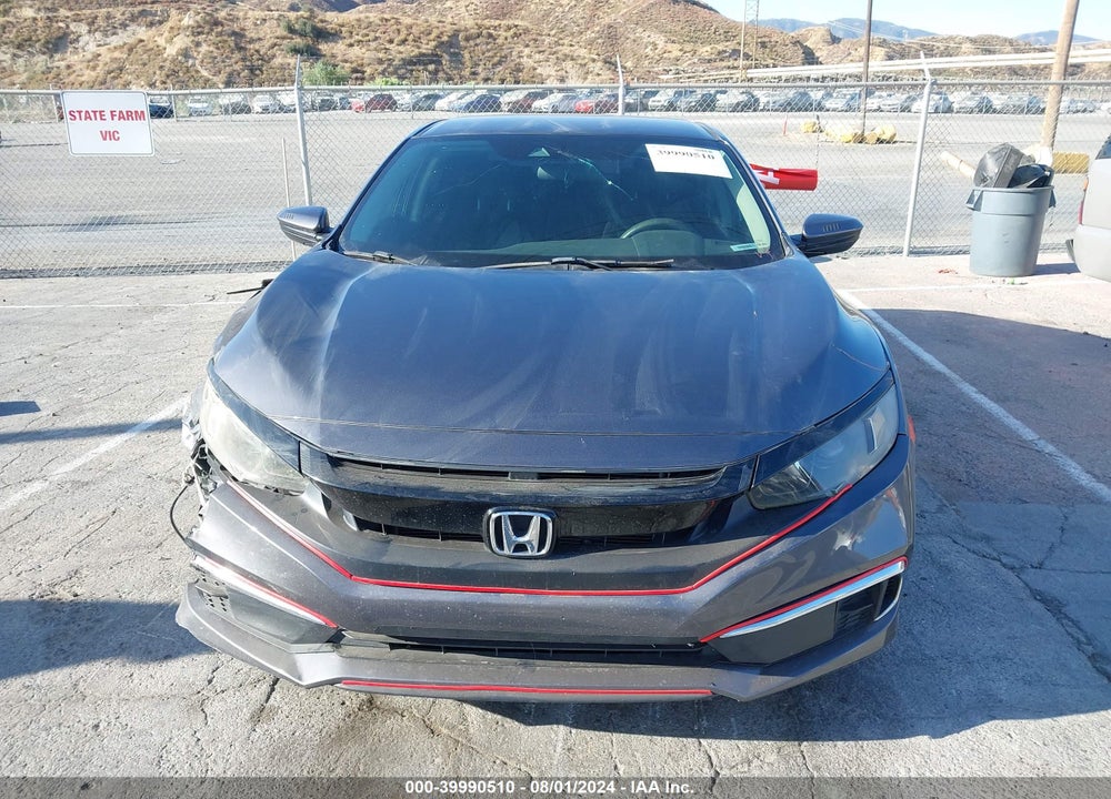 2019 HONDA CIVIC LX VIN: 2HGFC2F65KH591452