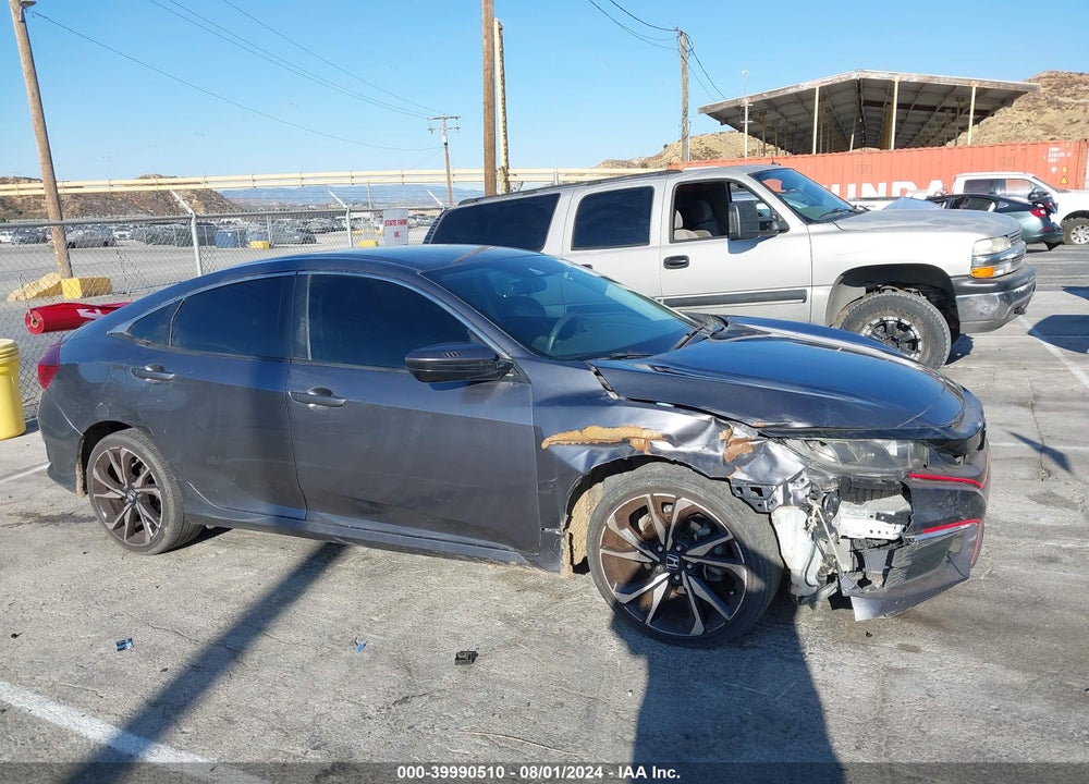 2019 HONDA CIVIC LX VIN: 2HGFC2F65KH591452