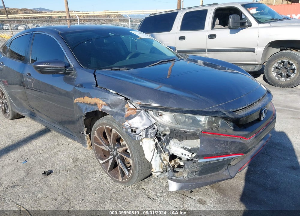 2019 HONDA CIVIC LX VIN: 2HGFC2F65KH591452