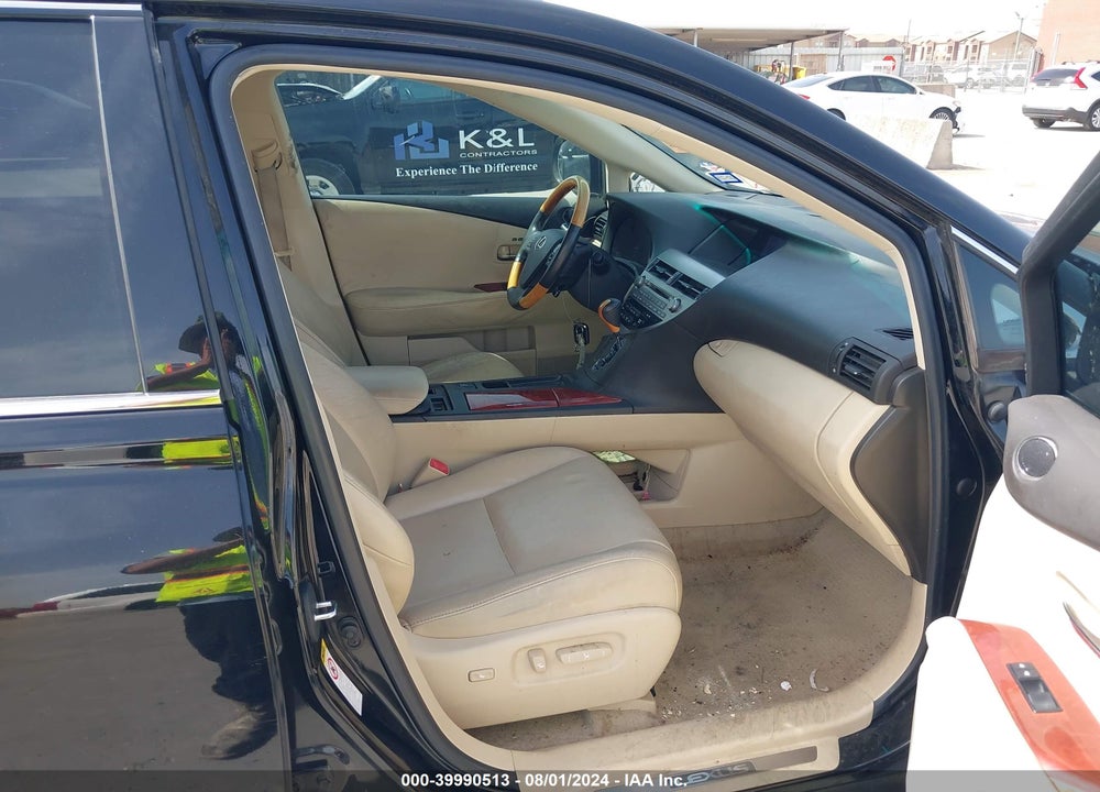 2012 LEXUS RX 350 VIN: 2T2ZK1BA6CC077782