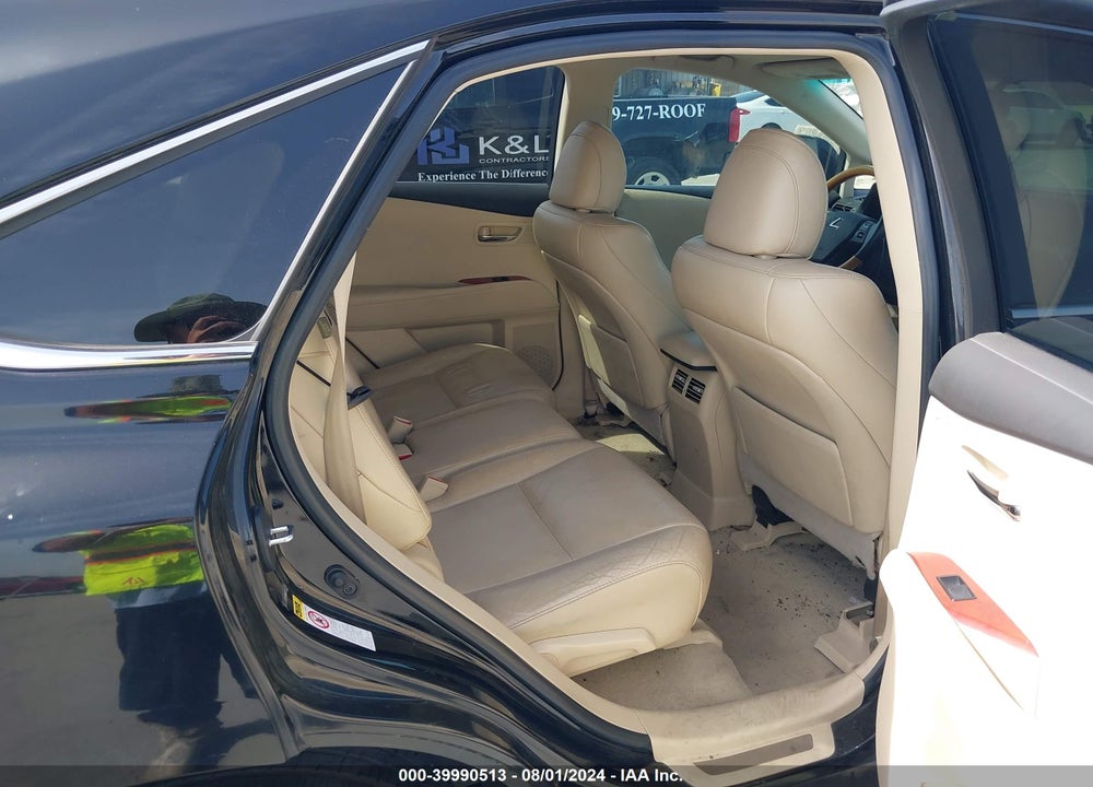 2012 LEXUS RX 350 VIN: 2T2ZK1BA6CC077782