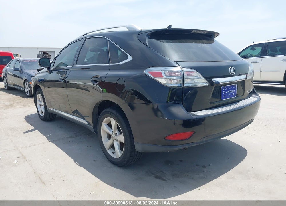 2012 LEXUS RX 350 VIN: 2T2ZK1BA6CC077782