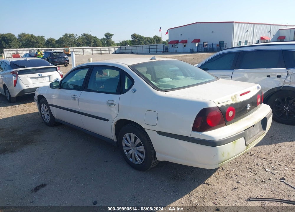 2005 CHEVROLET IMPALA VIN: 2G1WF52E559289462