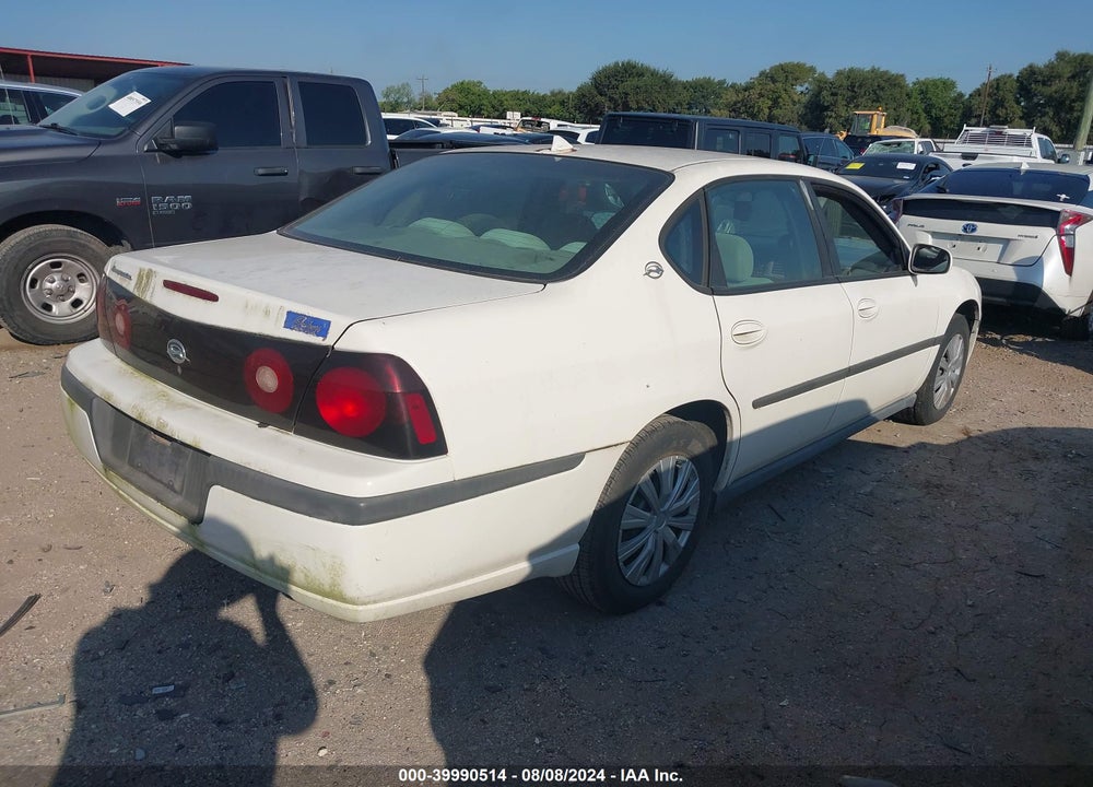 2005 CHEVROLET IMPALA VIN: 2G1WF52E559289462