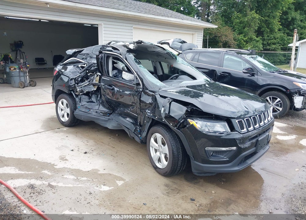 2020 JEEP COMPASS LATITUDE FWD VIN: 3C4NJCBB4LT229985